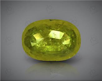 Natural Heated & Treated Yellow Sapphire Certified   4.54 carats -96522 ( YELLOW)